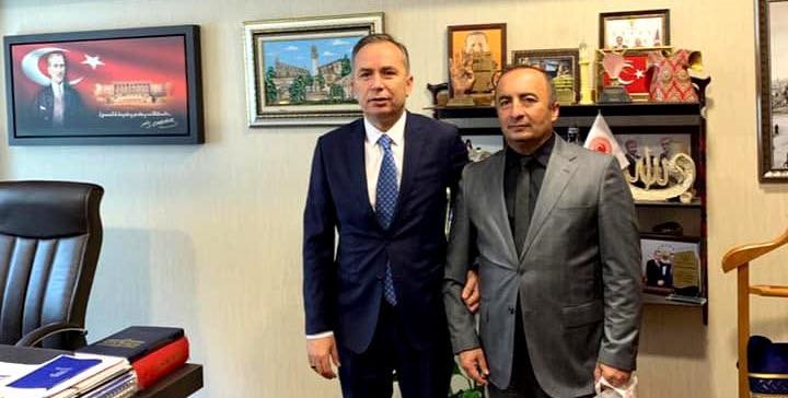 BELEDİYE BAŞKANI ALİ SÜLÜK CEYLAN’I TEBRİK ETTİ