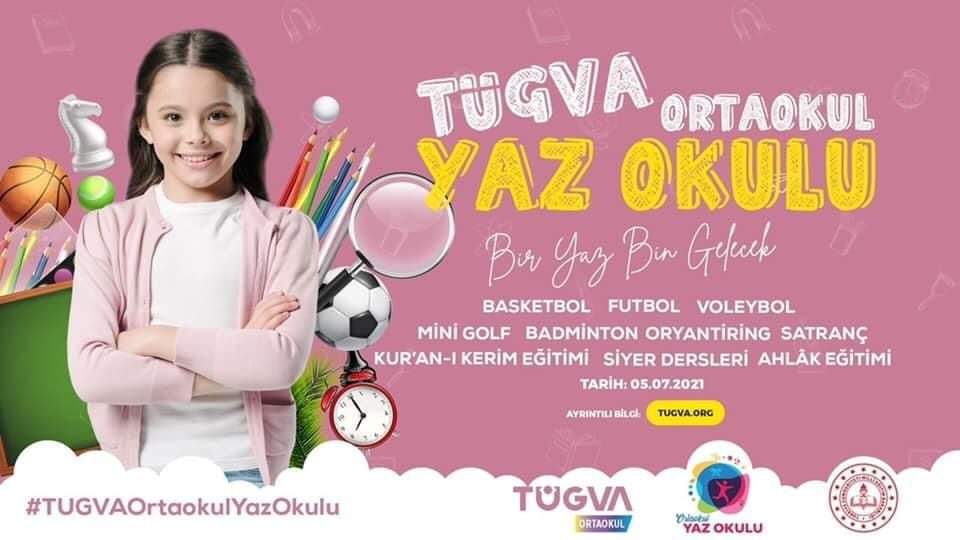  TÜGVA ORTAOKUL YAZ OKULU KAYITLARI BAŞLADI