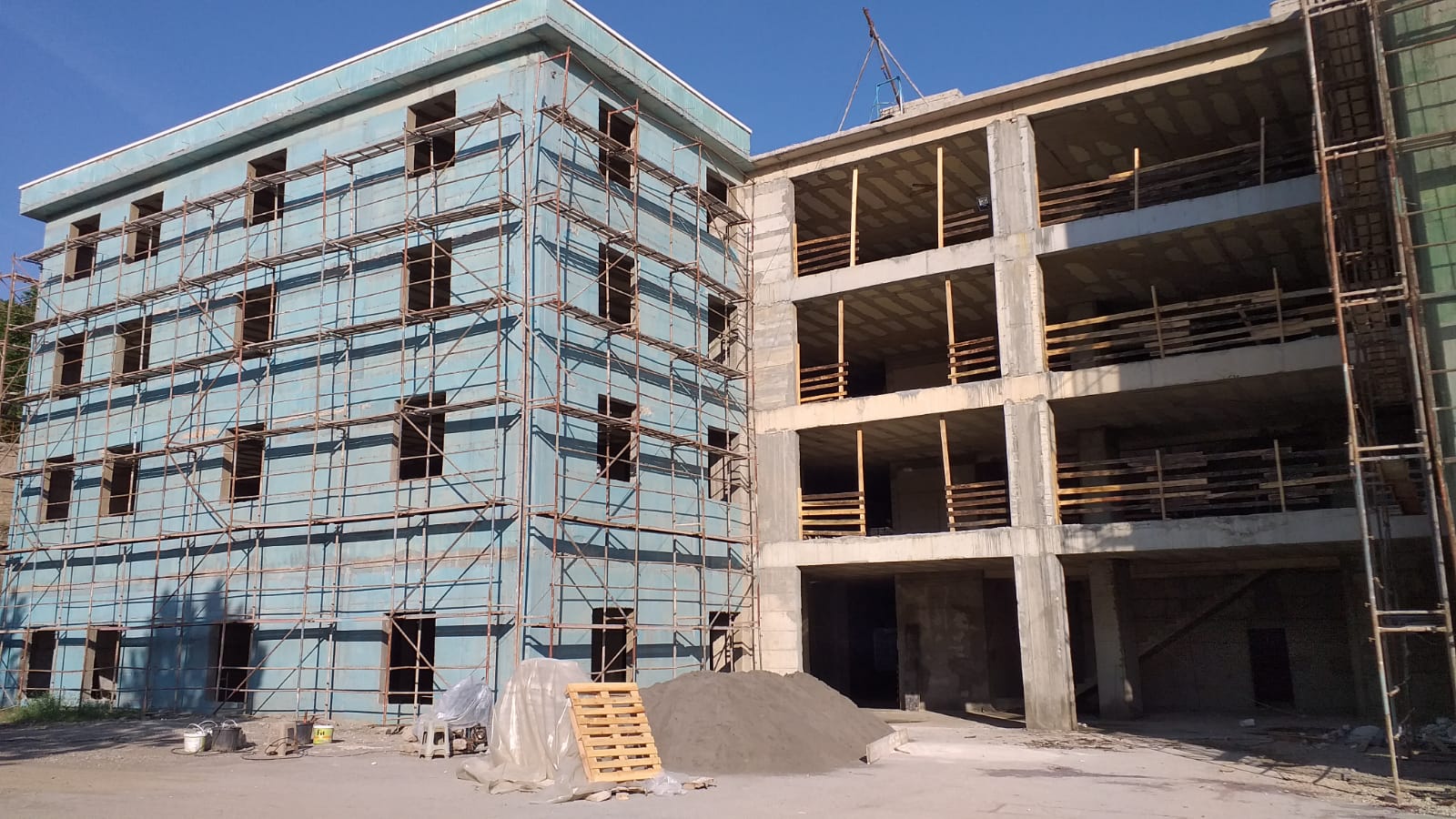 İSKİLİP MESLEK YÜKSEKOKULU’NDA İNŞAAT BAŞLADI