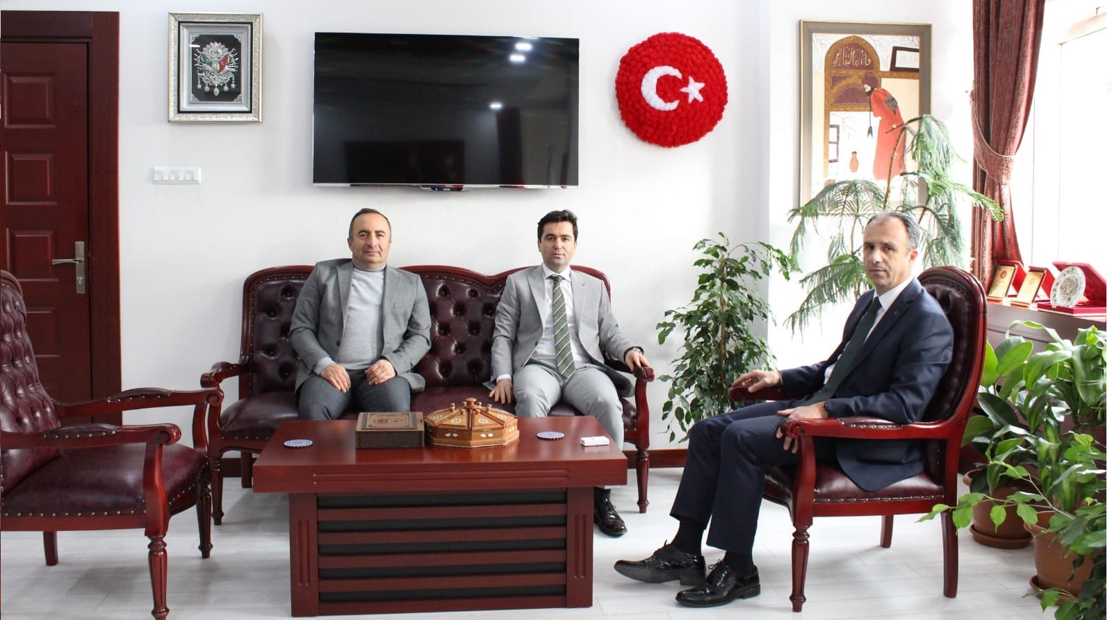 VURAL VE SÜLÜK’TEN BAŞSAVCI BEKTAŞ’A NEZAKET ZİYARETİ