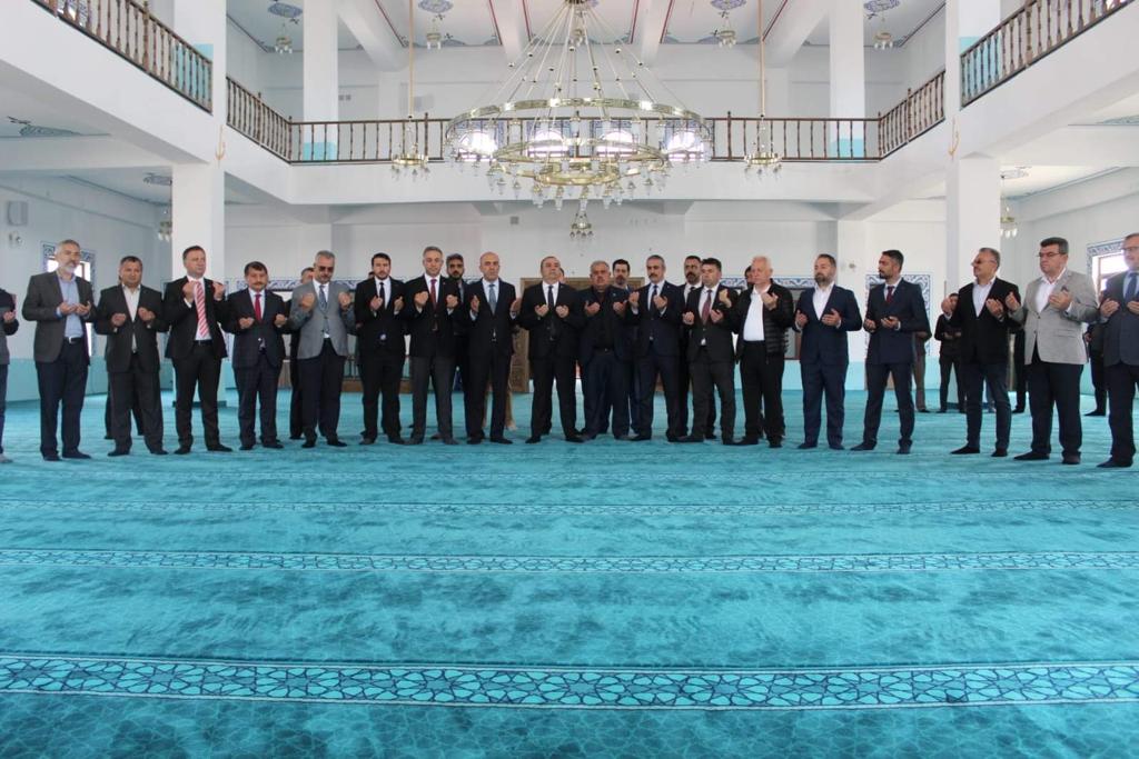 KAYRICI, ARİFE DUALARINA KATILDI