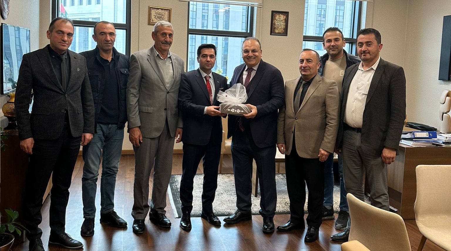 VURAL VE SÜLÜK’TEN SAVCI HAKAN YÜKSEL’E ZİYARET