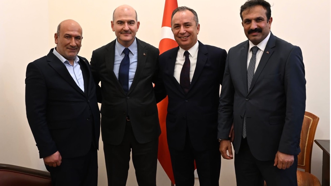 CEYLAN’DAN BAKAN SOYLU’YA TEŞEKKÜR ZİYARETİ