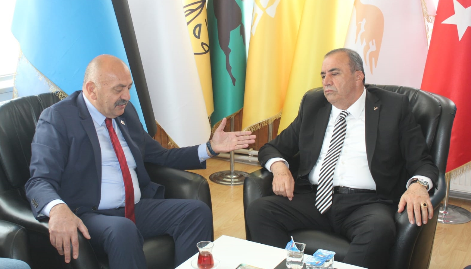 ERDOĞAN VE MHP’YE DESTEK İSTEDİ