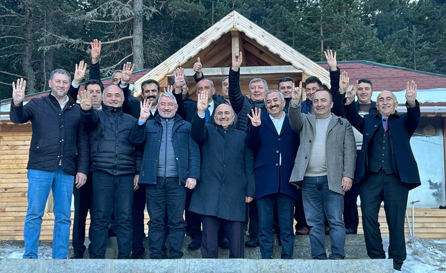 CUMHUR İTTİFAKI BAŞKANLARI BAYAT’TA BULUŞTU