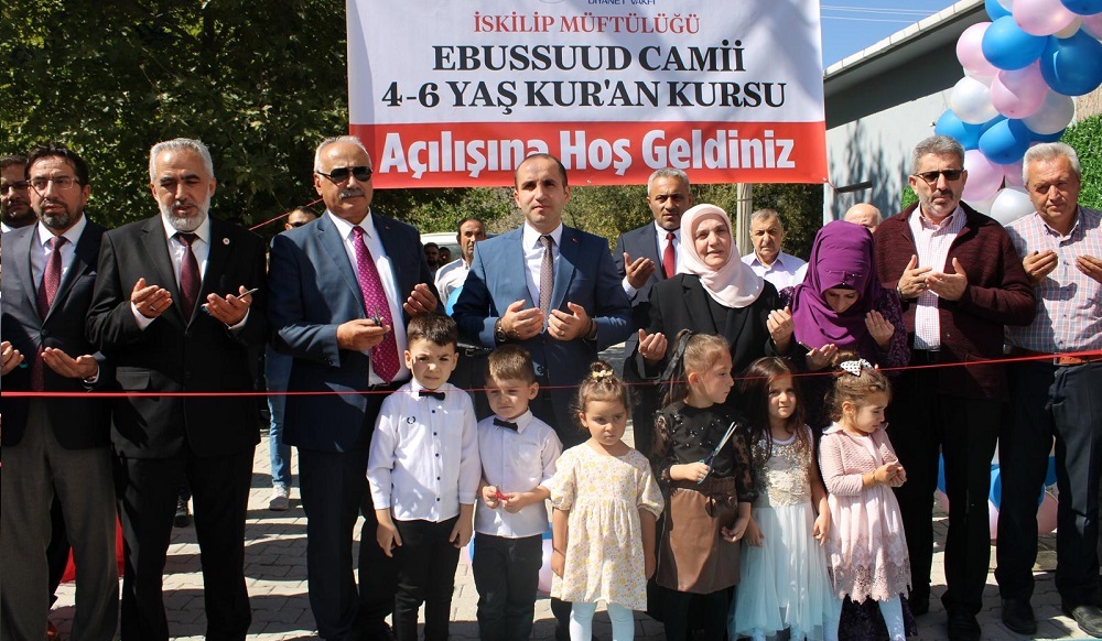 İskilip’te 3 Kur’an kursu törenle hizmete açıldı