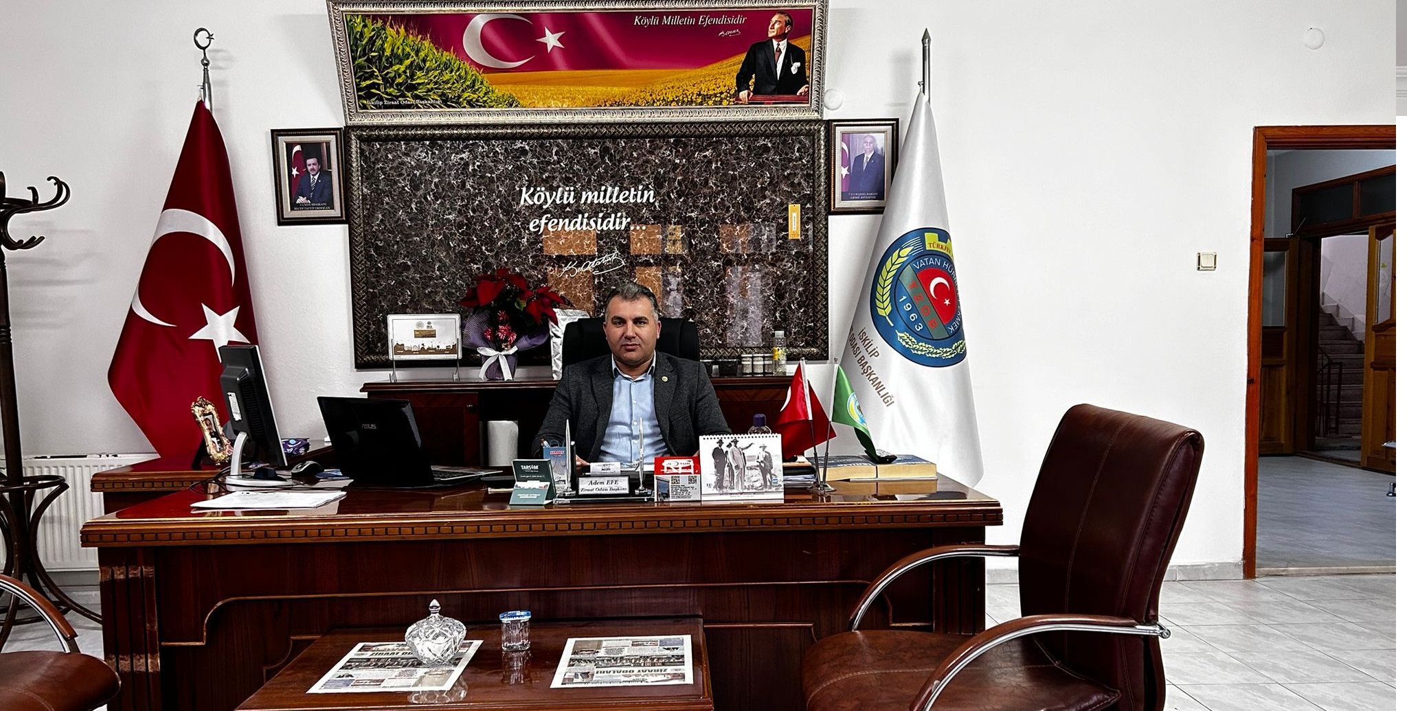 ZİRAAT ODASI İŞLETME KAYIT BELGESİNİ ALDI