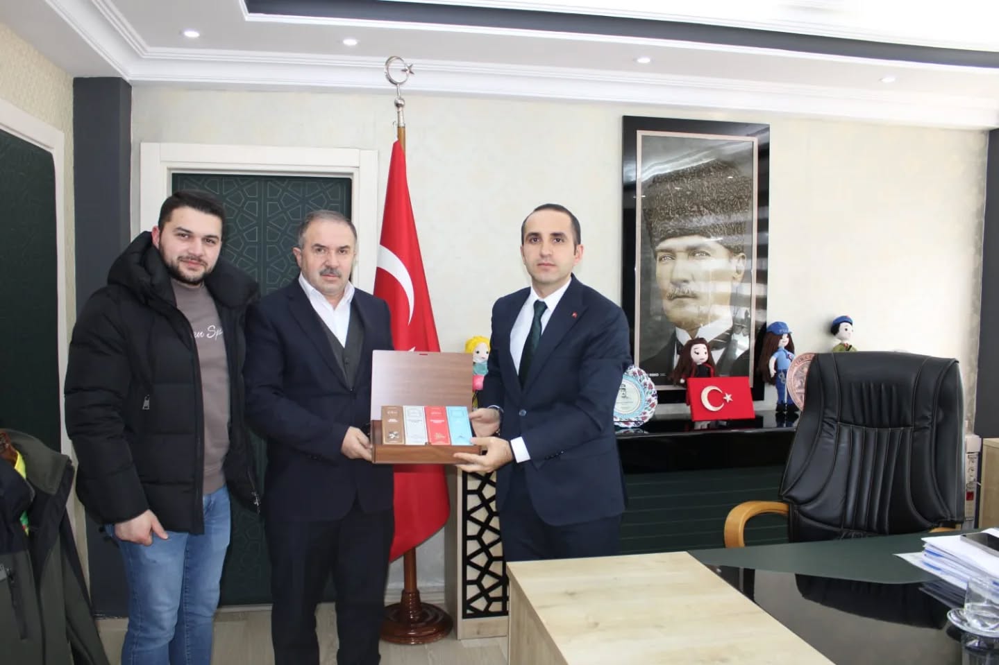 Kaymakam Polat, Yerel Üreticileri Makamında Kabul Etti