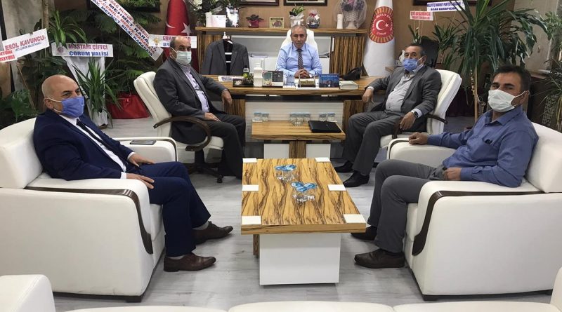 KAYA VE İL GENEL MECLİS ÜYELERİNDEN BEKTAŞ’A ZİYARET 