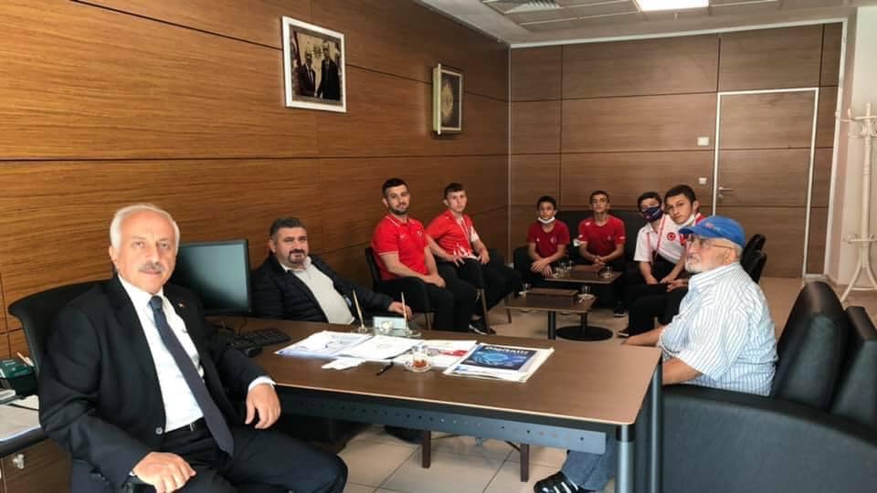 ADEM UYSAL ZEKİ GÜL’Ü ZİYARET ETTİ