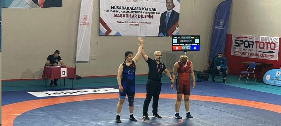 MELİKE KUZGUN TÜRKİYE BEŞİNCİSİ