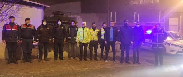 KAYMAKAM ELİGÜL’DEN GÜVENLİK GÜÇLERİNE ZİYARET