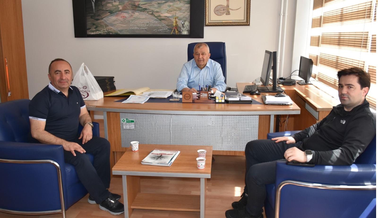  TAPU MÜDÜRLÜĞÜNE ZİYARET